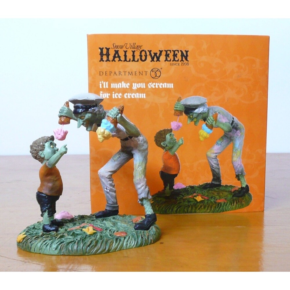 Department 56 Halloween Accessory ~ I'll Make You Scream For Ice Cream #6004823